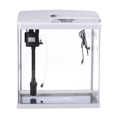 Acuario Sea Star HX-400F con Luz LED, Filtro Interno y Panel Digital – 40 L 38x42x26 cm