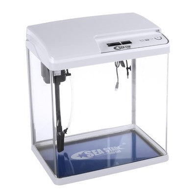 Acuario Sea Star HX-400F con Luz LED, Filtro Interno y Panel Digital – 40 L 38x42x26 cm