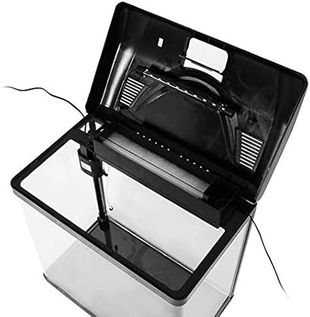 Acuario Sea Star LS-380F  con Filtro y Luz LED 40L 38x44x25 cm Vidrio Curvo