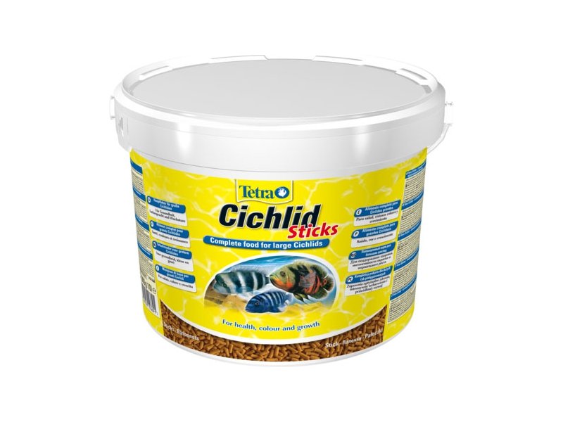 Tetra Cichlid Sticks – Alimento flotante para cíclidos grandes y agresivos