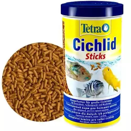 Tetra Cichlid Sticks – Alimento flotante para cíclidos grandes y agresivos