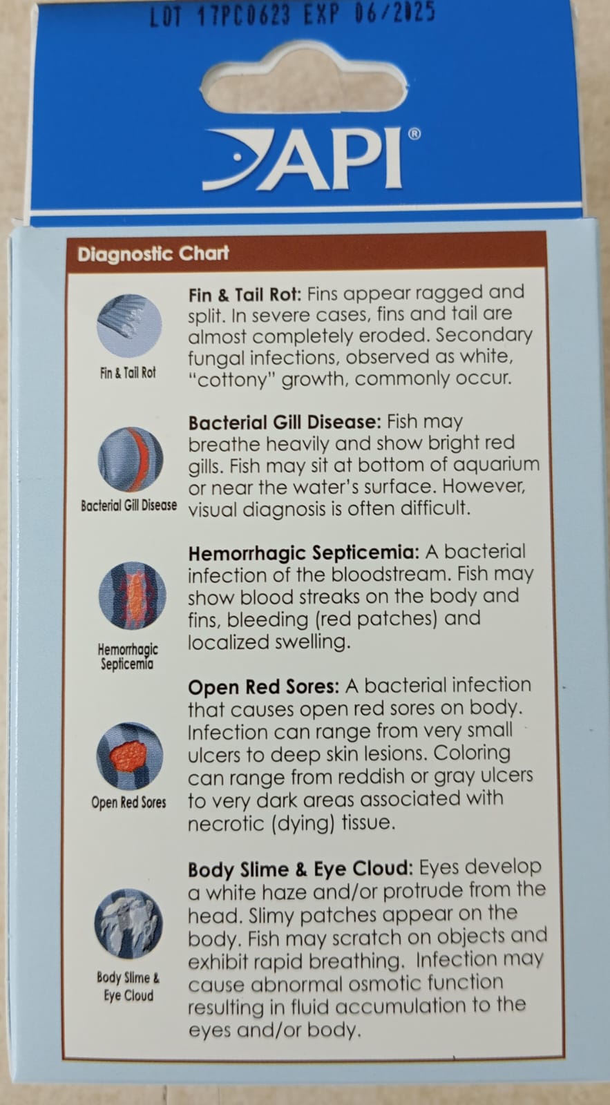 FIN & BODY CURE - Discus Roa Fish