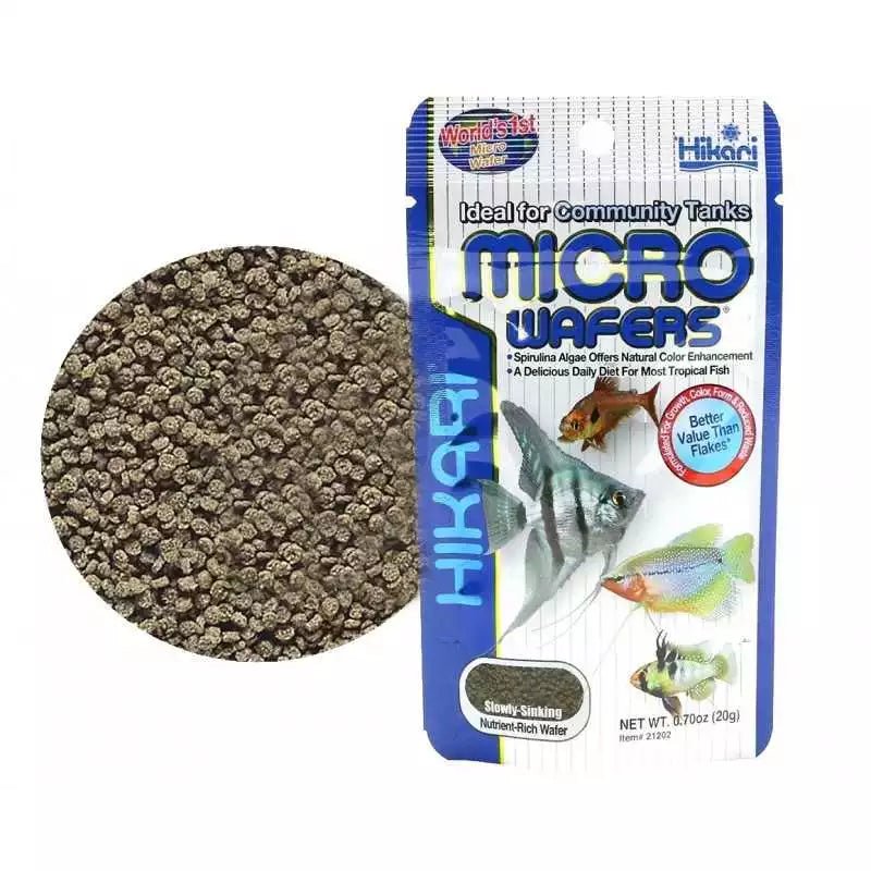 Hikari Micro Wafers® – Alimento Nutritivo para Peces Tropicales Pequeños - Discus Roa Fish