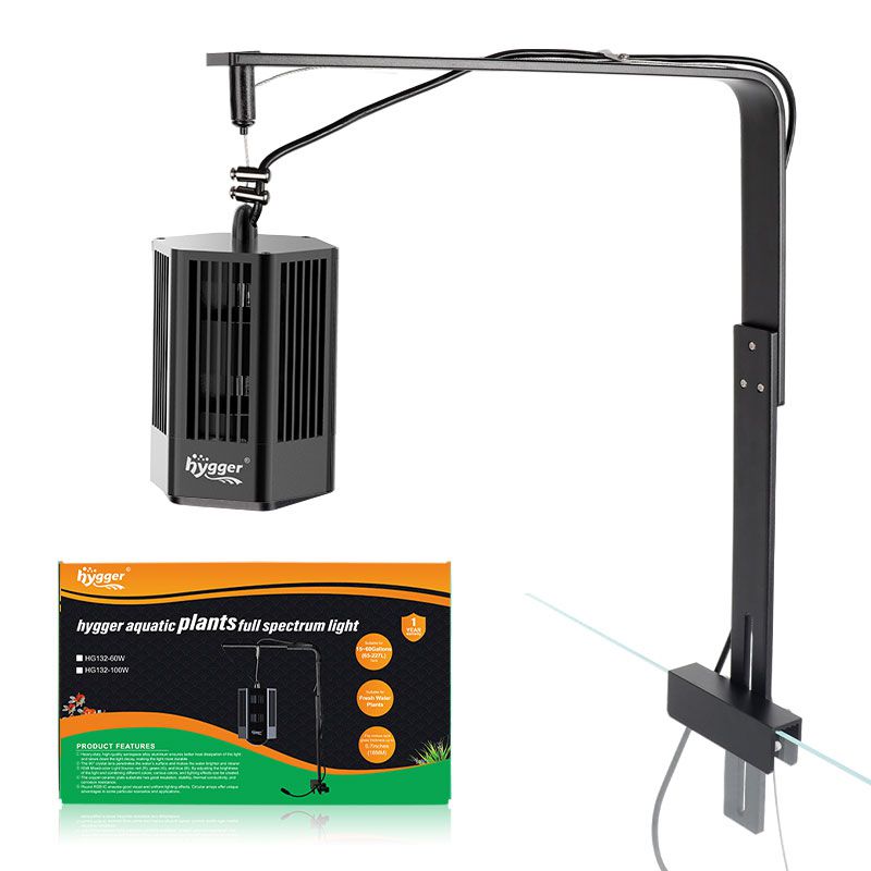Lámpara para Acuario Plantado Hygger Max Pro HG132 100W RGB | Ideal para acuarios de 65 a 227 litros