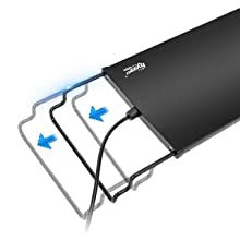 Lampara Acuario Plantado RGB HYGGER HG978 Medios Requerimientos - Discus Roa Fish