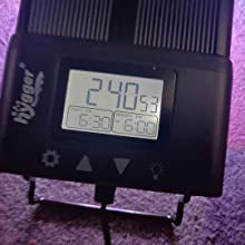 Lampara Led Acuarios Plantados HYGGER HG957 Con LCD Medios - Altos Requerimientos - Discus Roa Fish