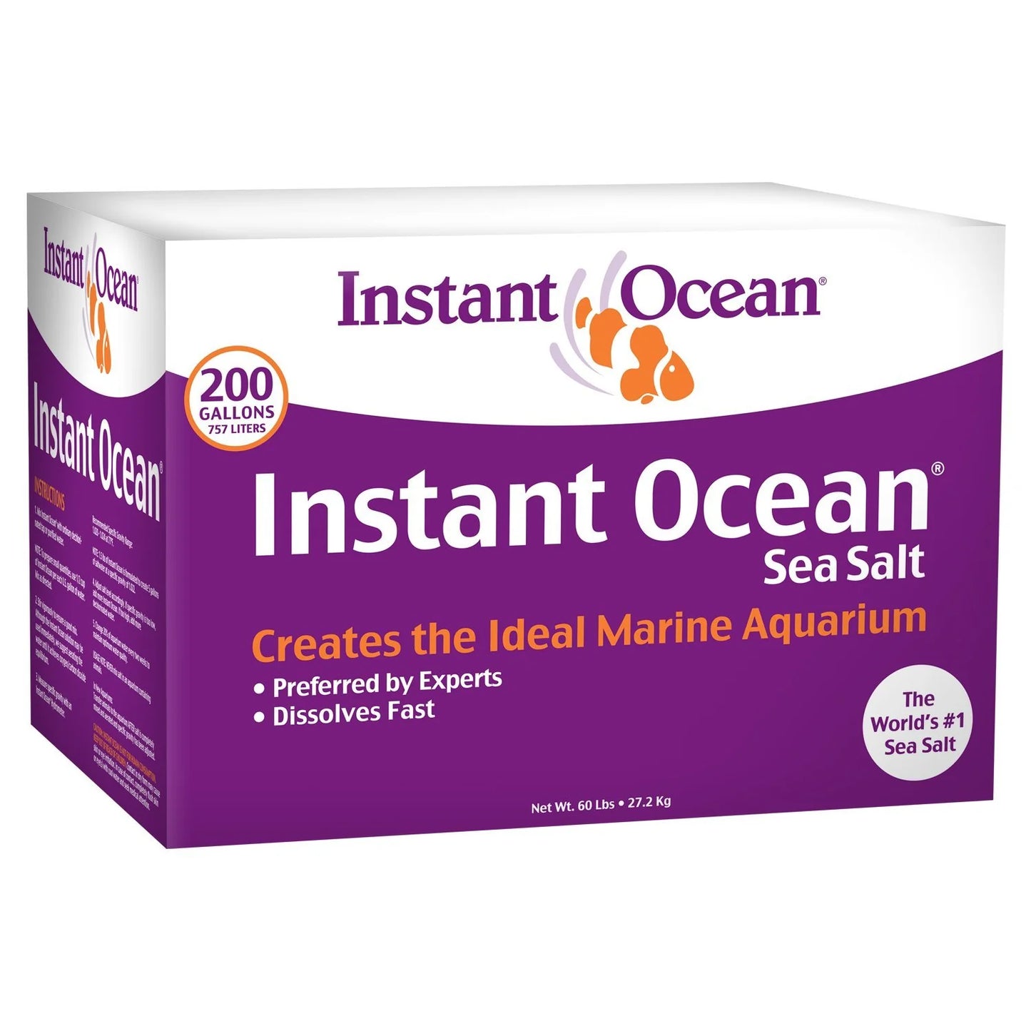Instant Ocean Marine Salt – Sal sintética profesional para acuarios marinos y de peces marinos