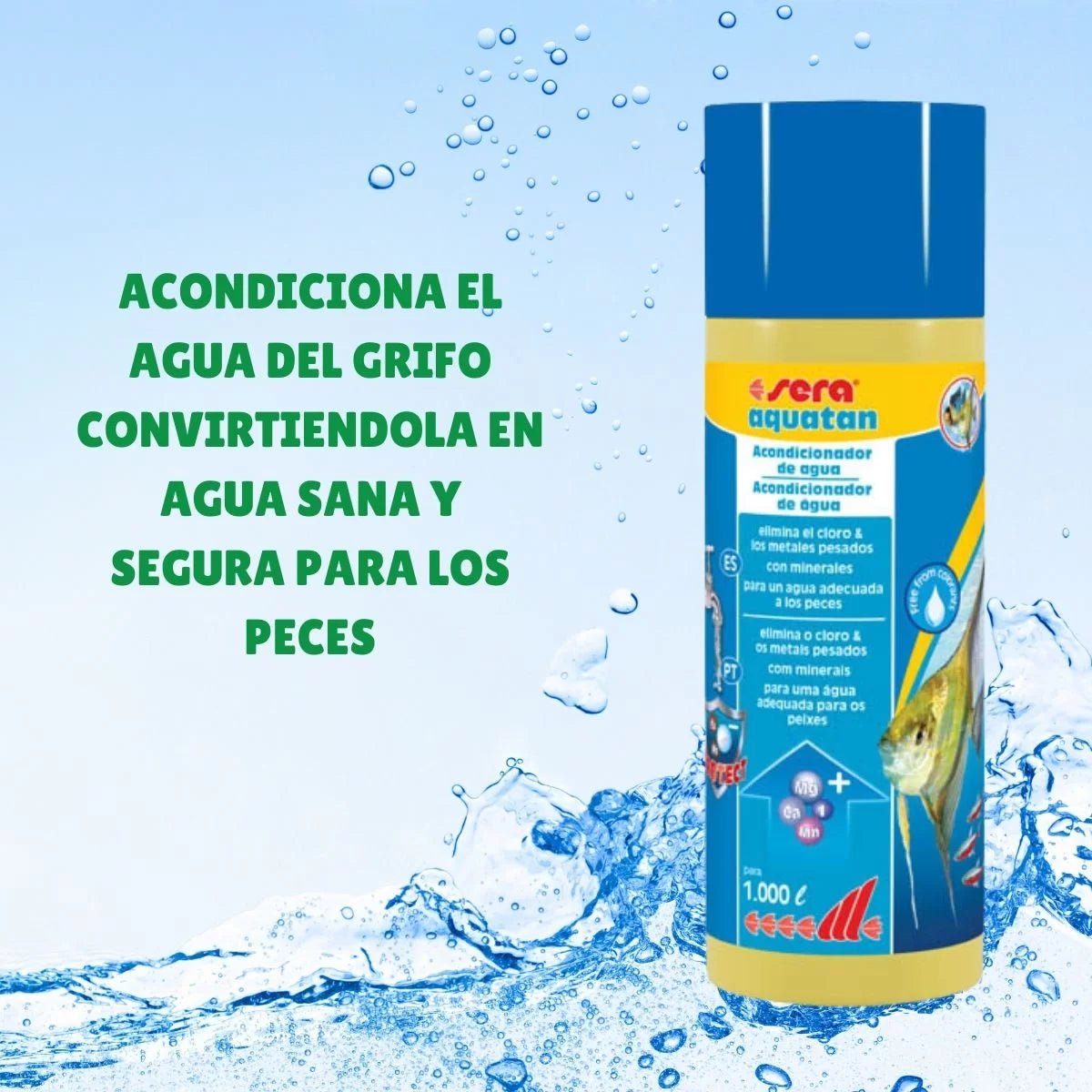 Sera Aquatan Acondicionador - Discus Roa Fish