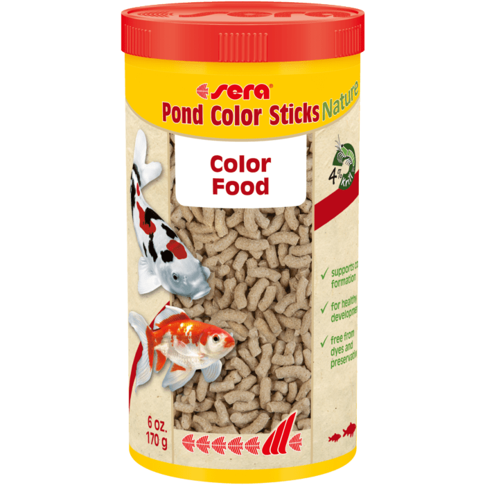 sera Pond Color Sticks Nature - Discus Roa Fish