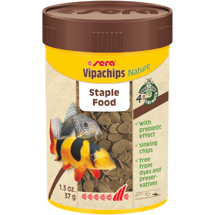sera Vipachips Nature 100 ml 1.3 oz. (37 g) - Discus Roa Fish