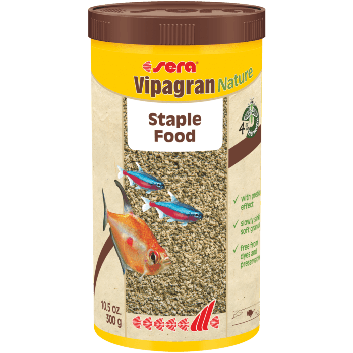 Sera Vipagran Nature Alimento Tetras - Discus Roa Fish