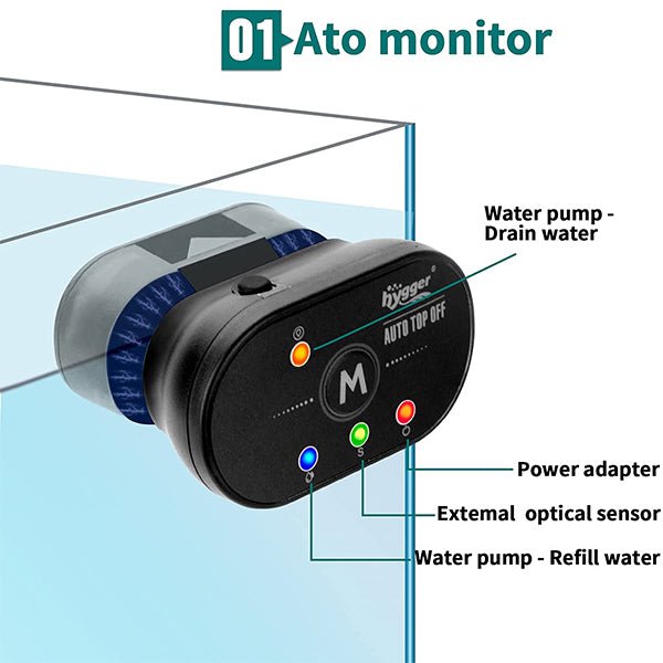 Sistema de Autollenado automatico de Agua Hygger Auto Top off HG - 987 - Discus Roa Fish