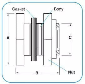 Bulkhead ABS Entrega 8 Dias - Discus Roa Fish