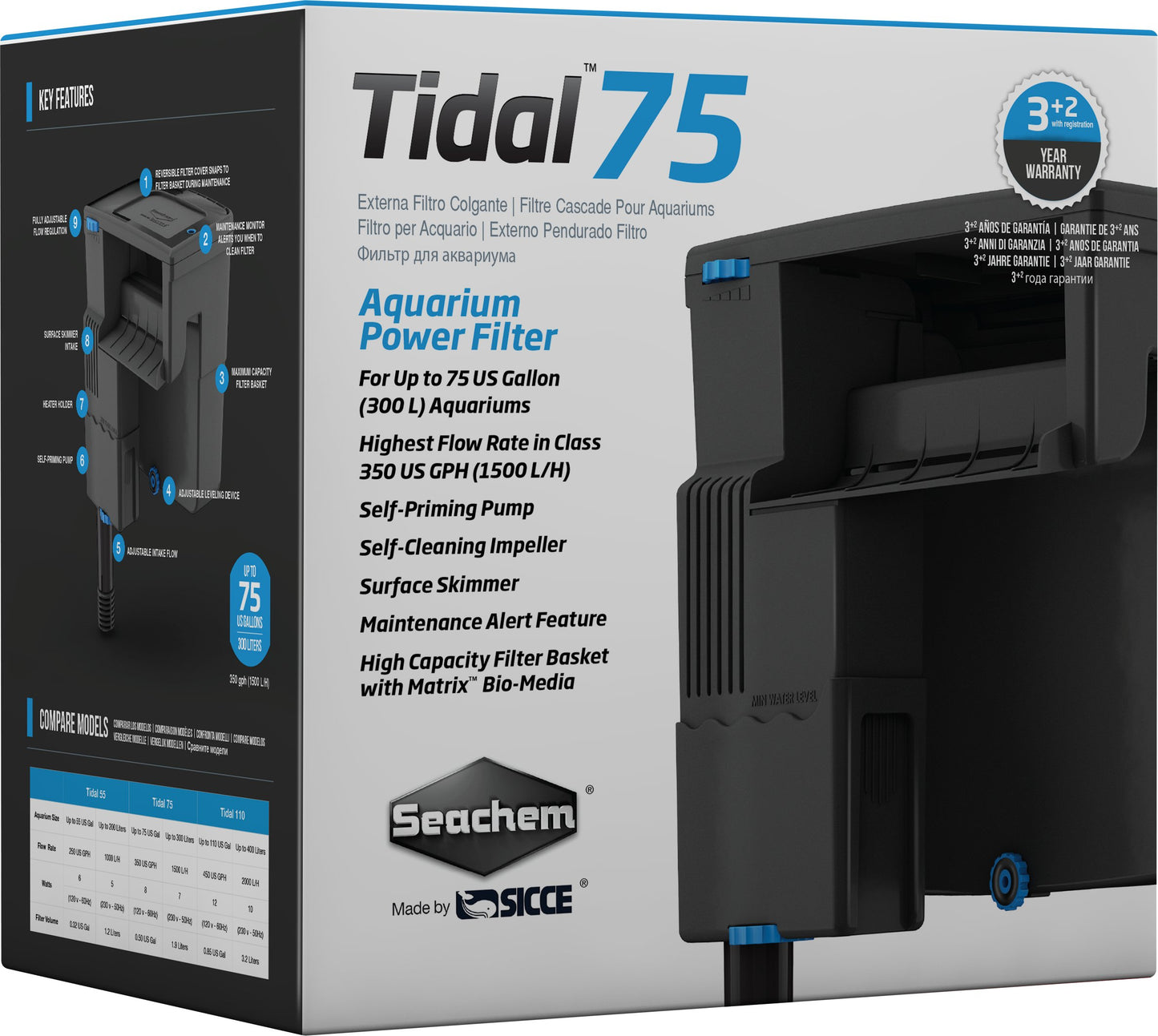Filtro Cascada TIDAL - Discus Roa Fish