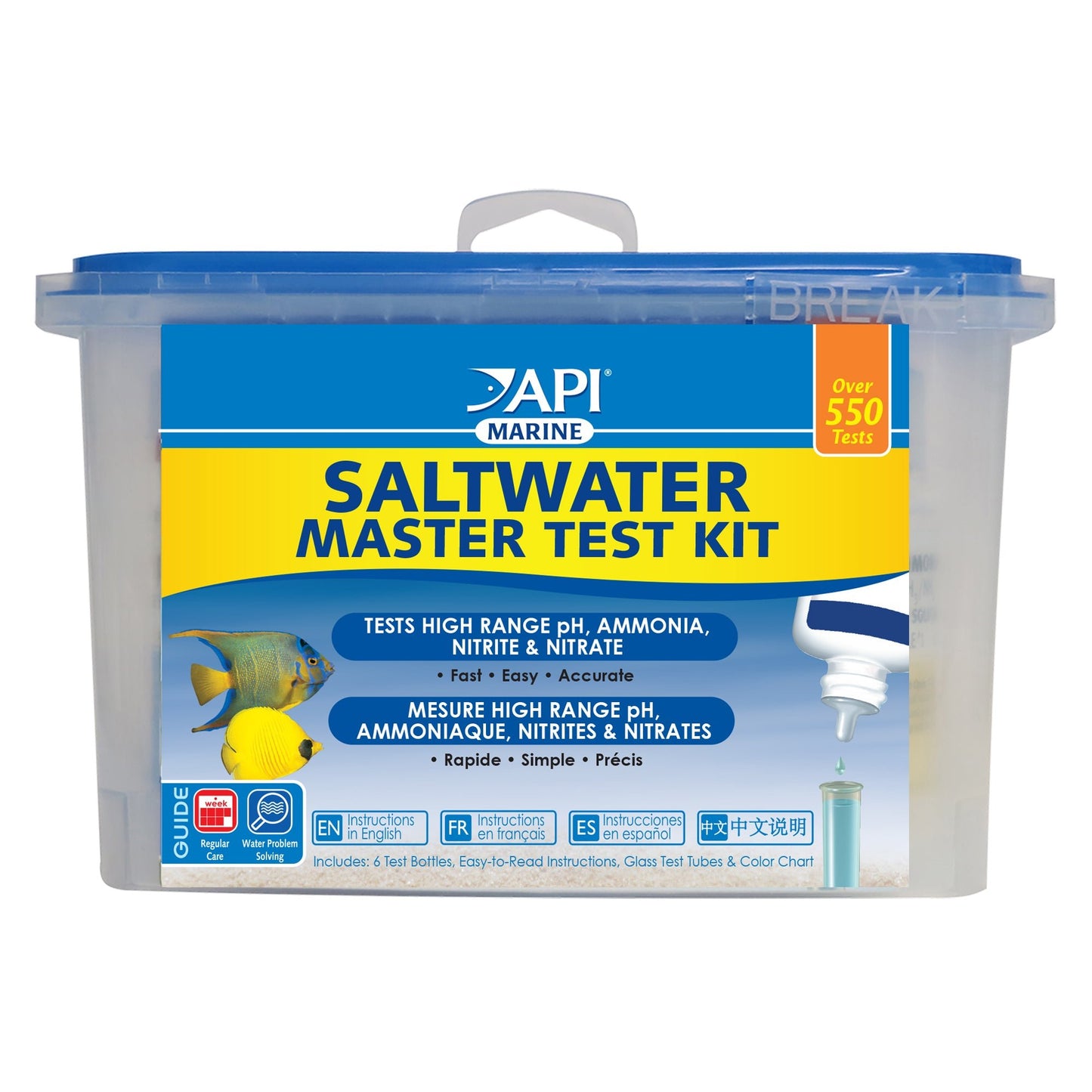 Saltwater Master Test Kit - Discus Roa Fish