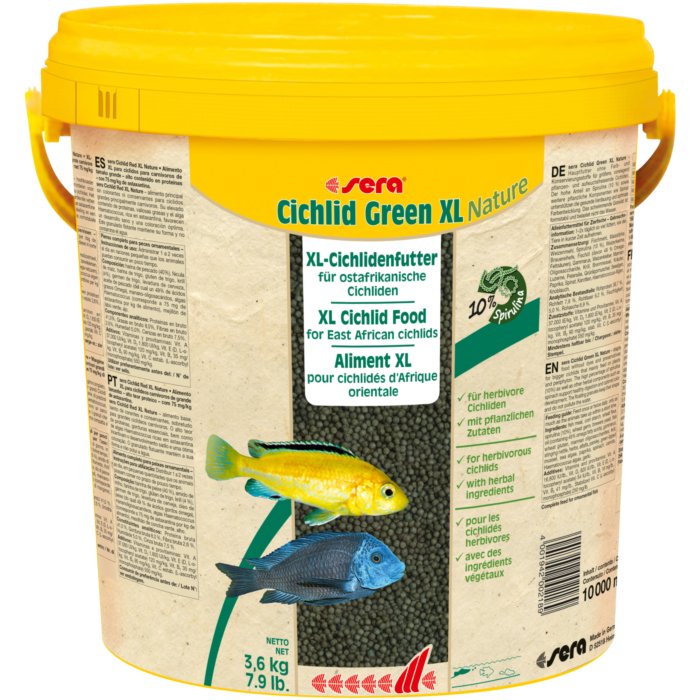 Sera Cichlid Green XL Nature - Discus Roa Fish