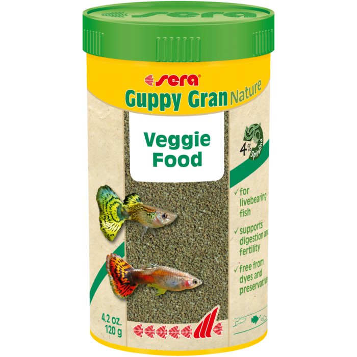 Sera Guppy Gran Nature 44gr - Discus Roa Fish