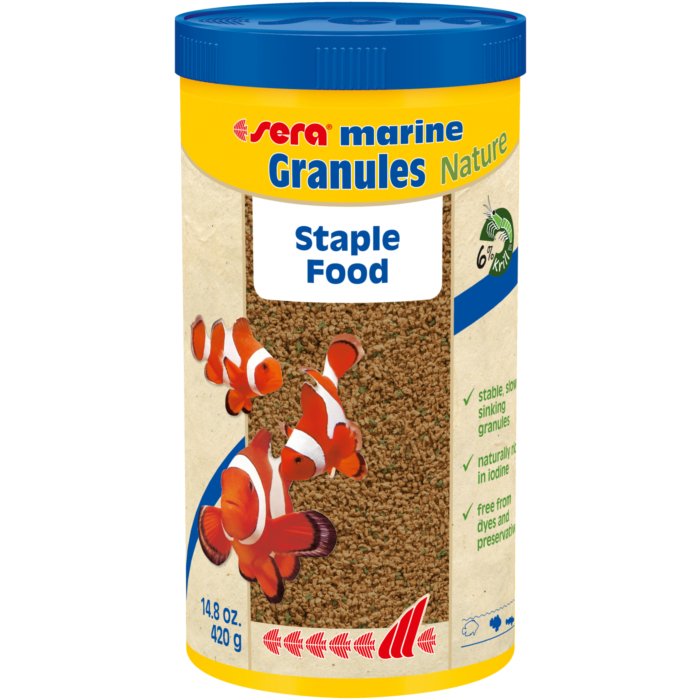 sera Marin Granules Nature Alimento Peces Marino - Discus Roa Fish
