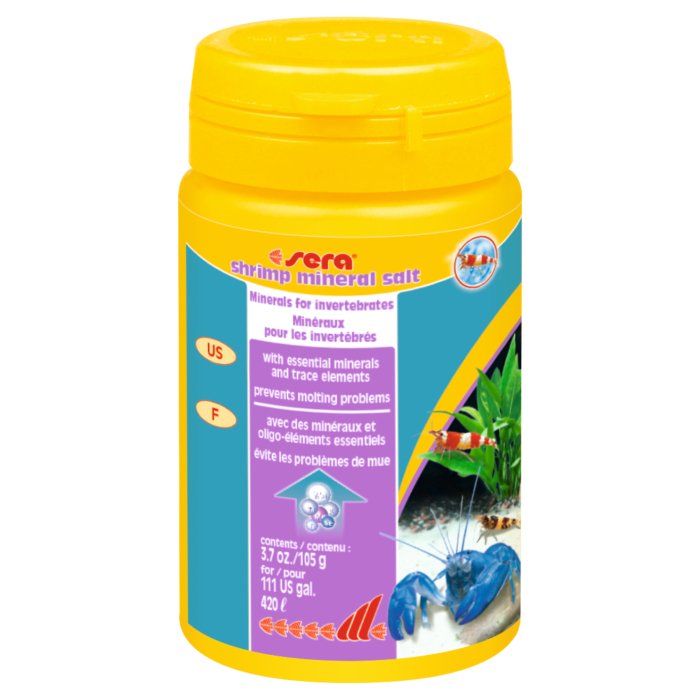 sera shrimp mineral salt - Discus Roa Fish