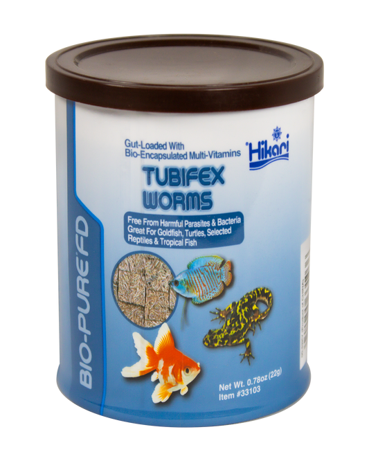 Hikari Tubifex Worms Liofilizado 22gr