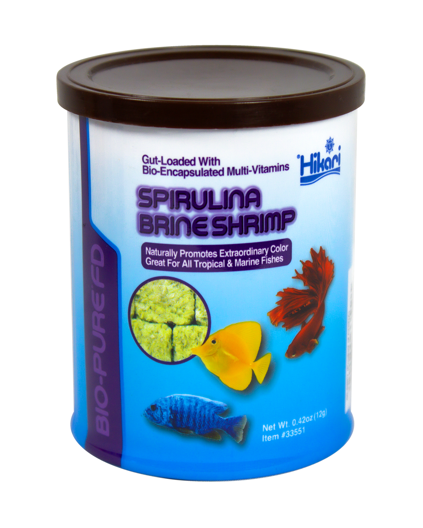 Hikari Spirulina Brine Shrimp Liofilizado