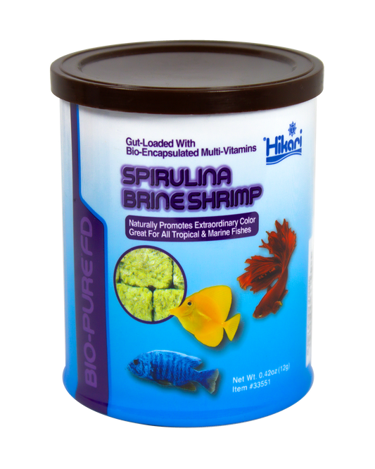 Hikari Spirulina Brine Shrimp Liofilizado