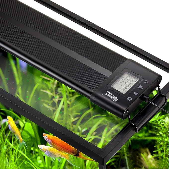 Lampara Led Acuarios Plantados HYGGER HG957 Con LCD Medios - Altos Requerimientos