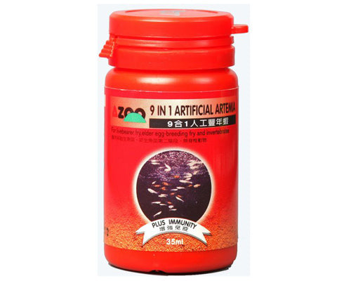 AZOO Artificial Artemia | Alimento Sustituto de Artemia Viva para Peces y Alevines