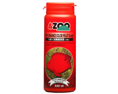 AZOO Enhance Color Pellet M | Alimento Premium para Intensificar el Color en Peces Tropicales
