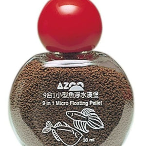 AZOO 9 in 1 Micro Floating Pellet | Alimento Premium para Peces Pequeños Flotante