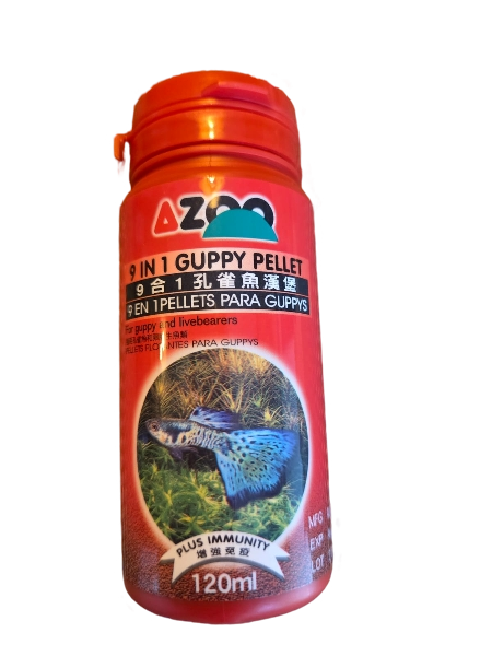 Alimento guppys