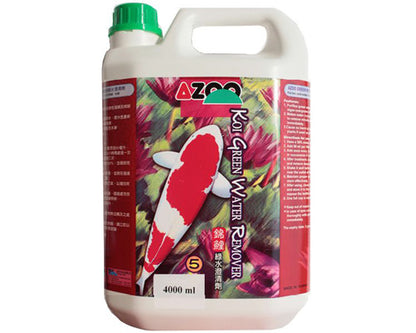AZOO Green Water Remover | Eliminador de Agua Verde para Estanques y Koi
