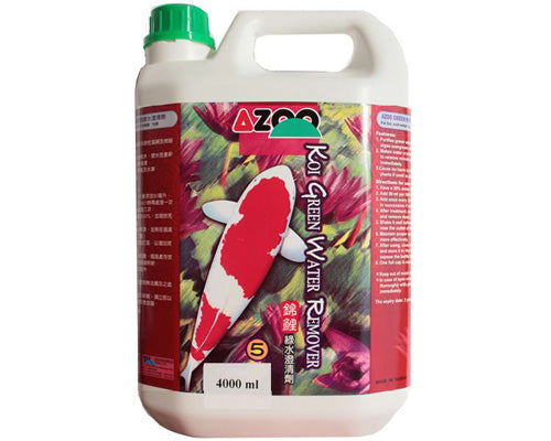 AZOO Green Water Remover | Eliminador de Agua Verde para Estanques y Koi