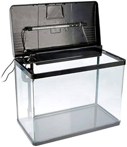 Acuario Sea Star LS-580F con Filtro y Luz LED 80L 58x47x30 cm Vidrio Curvo