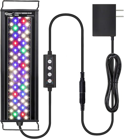 Lampara Acuario Plantado RGB HYGGER HG978 Medios Requerimientos