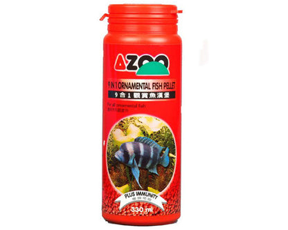 AZOO 9 in 1 Ornamental Fish Pellet | Alimento Premium en Pellet para Peces Tropicales