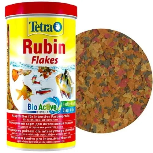 Tetra Rubin Flakes  | Alimento en Hojuelas para Peces Tropicales con Realce de Color