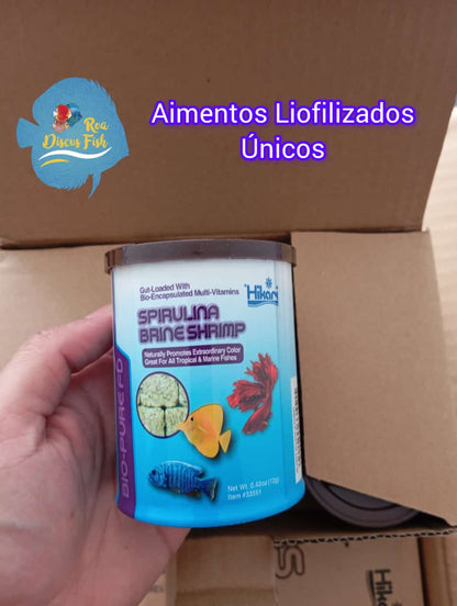 Hikari Spirulina Brine Shrimp Liofilizado