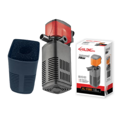 Filtro Interno Xilong XL-F080 para Acuarios de Agua Dulce 800L/h 18W