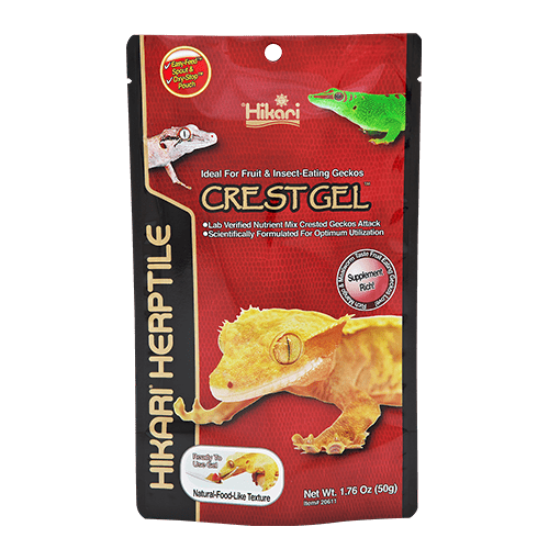 Alimento Premium Hikari CrestGel™ para Geckos Crestados y Reptiles Frugívoros - Discus Roa Fish