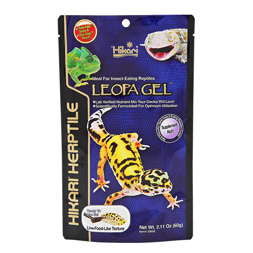 Alimento Premium Hikari LeopaGel para Geckos Leopardo y Reptiles Insectívoros - Discus Roa Fish