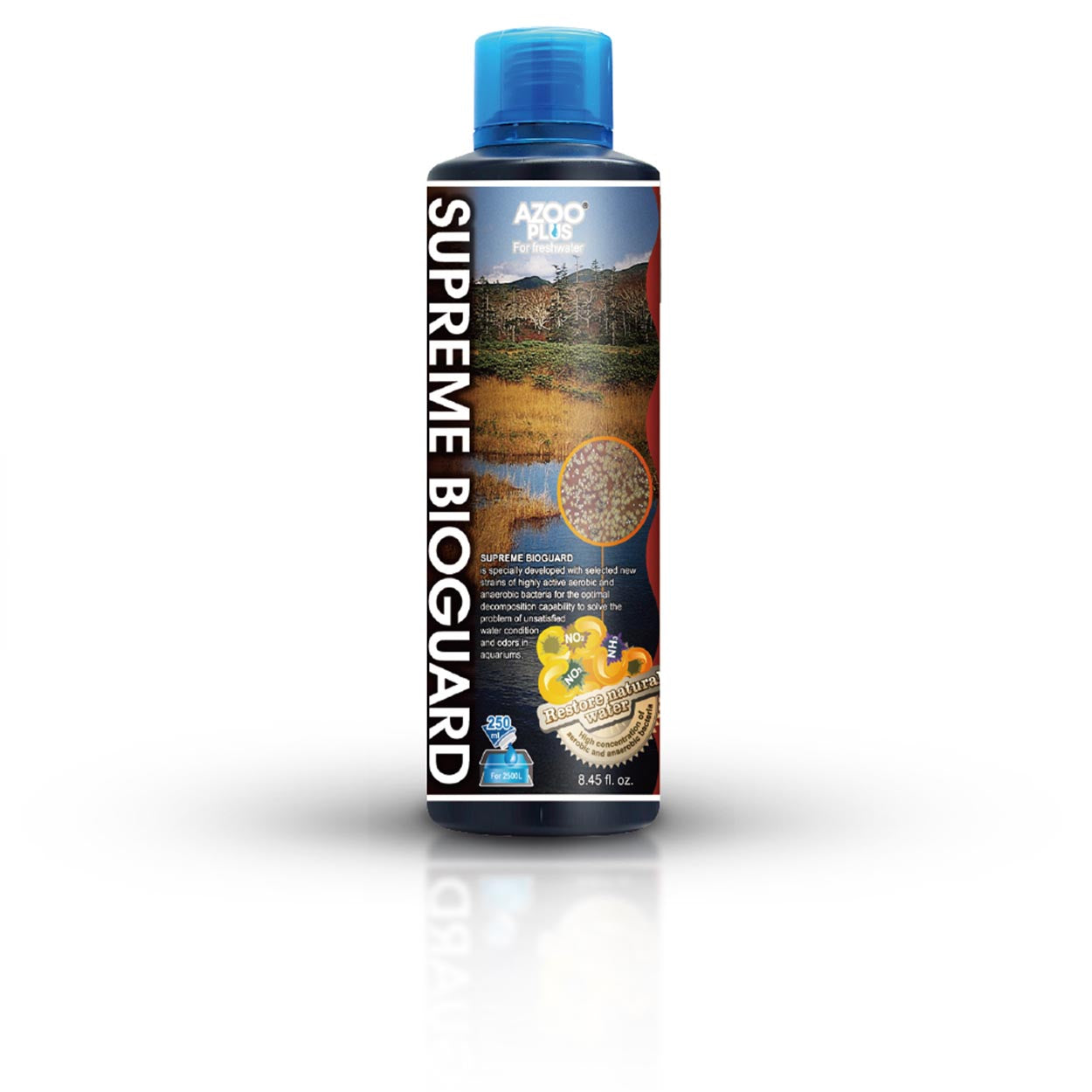 AZOO Supreme Bioguard | Bacterias Nitrificantes para Acuario Estabiliza el Agua