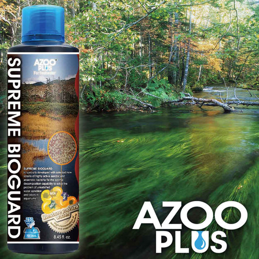 AZOO Supreme Bioguard | Bacterias Nitrificantes para Acuario Estabiliza el Agua