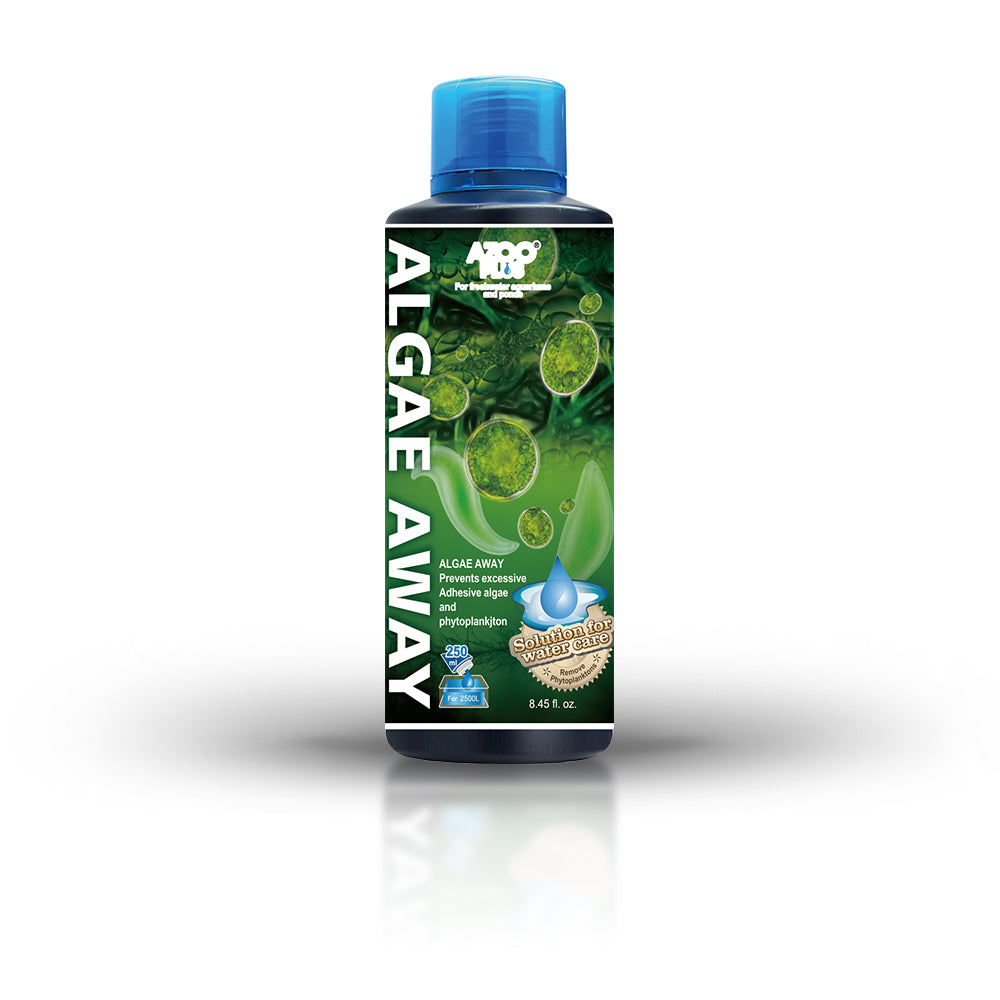 AZOO Algae Away | Eliminador de Algas para Acuarios Controla Agua Verde y Filamentosas