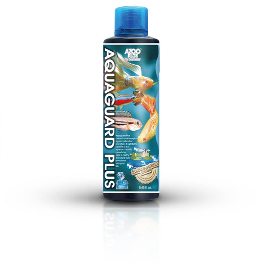 AZOO Aquaguard Plus | Acondicionador de Agua para Acuarios Elimina Cloro y Metales Pesados