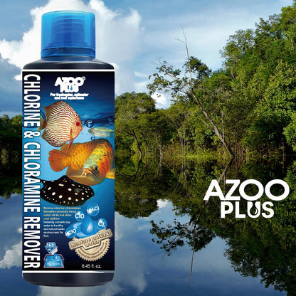 AZOO Eliminador de Cloro y Cloramina | Acondicionador de Agua para Acuarios Alta Concentración