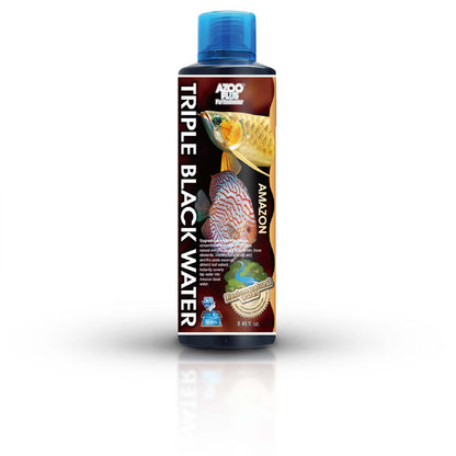 AZOO Triple Black Water | Extracto de Hoja de Almendro para Acuarios Amazonicos
