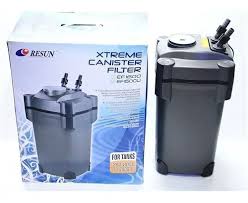 EF-1600UV - Filtro Canister Resun con Luz UV para Acuarios de hasta 600 Litros