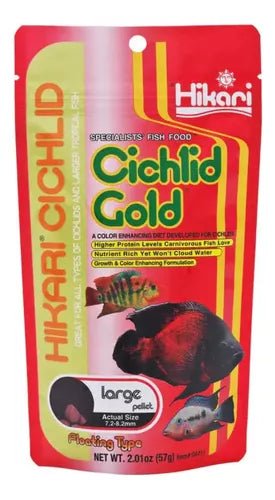 Hikari Cichlid Gold® - Alimento Premium para Cíclidos y Peces Tropicales en Colombia - Discus Roa Fish