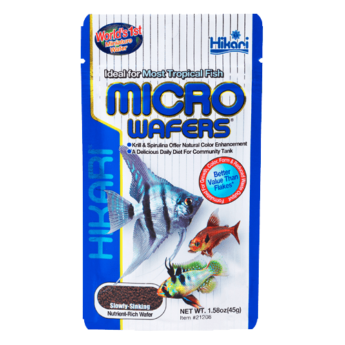 Hikari Micro Wafers® – Alimento Nutritivo para Peces Tropicales Pequeños - Discus Roa Fish